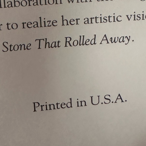1993 Vintage The Stone That Rolled Away Living the Miracle of Easter Hardcover - Picture 4 of 5